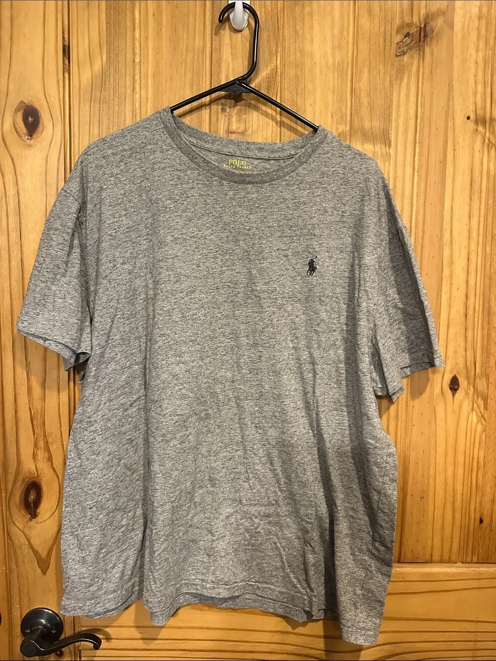 Polo by Ralph Lauren Heather Gray Short Sleeve Crewneck Tee with Pony